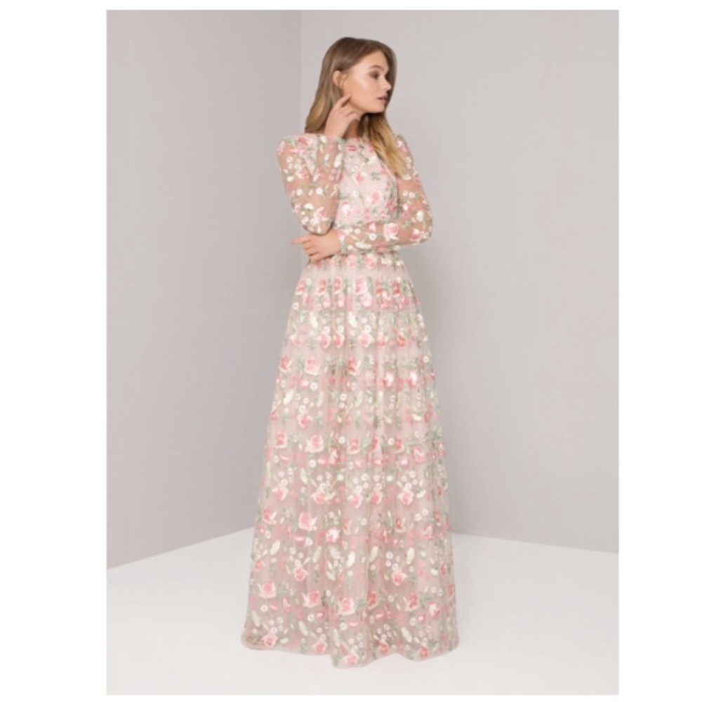 Chi Chi London Embroidered Dress